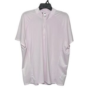 Adidas Women's Almost Pink Golf 1/4 Zip‎ Shirt Size 2X Lightweight NEW